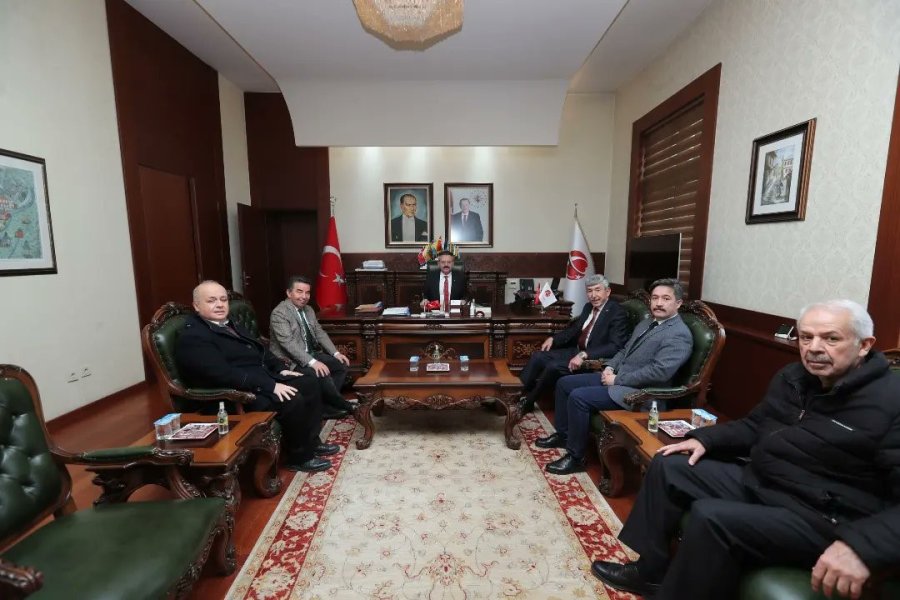 Türk Ocakları 112. Kuruluş Yıl Dönümünde Vali Hüseyin Aksoy’a Anlamlı Ziyaret