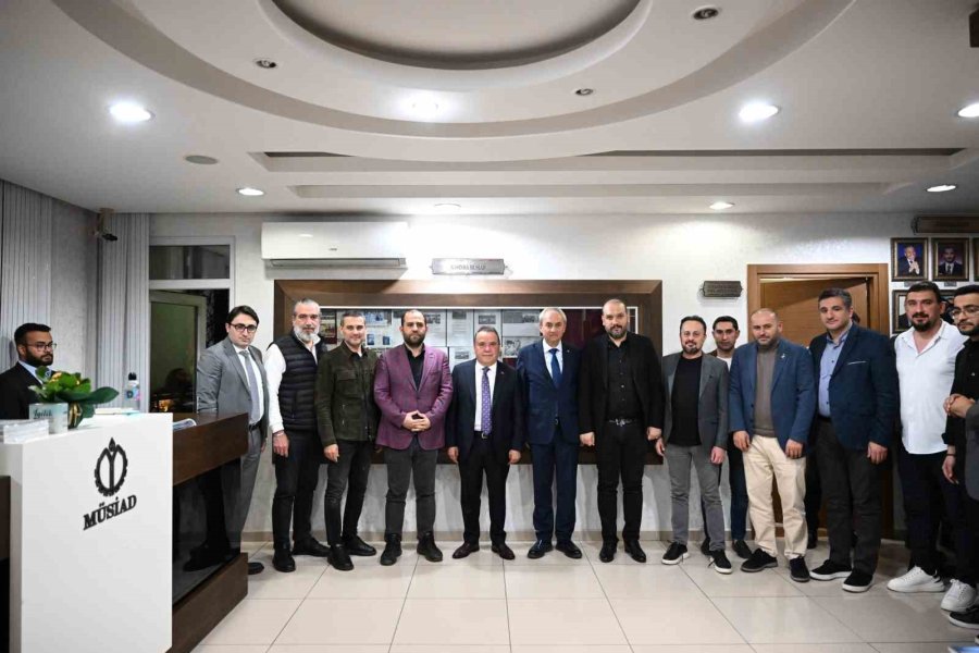 Başkan Böcek: "iş Adamlarımızla İşbirliği İçinde Çalışacağız"