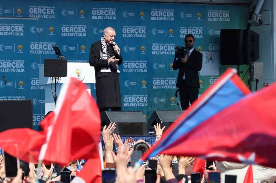 Cumhurbaşkanı Erdoğan: "büyümede, Milli Gelirde, İhracatta, Savunma Sanayinde Tarihimizin En İyi Seviyelerini Gördük"