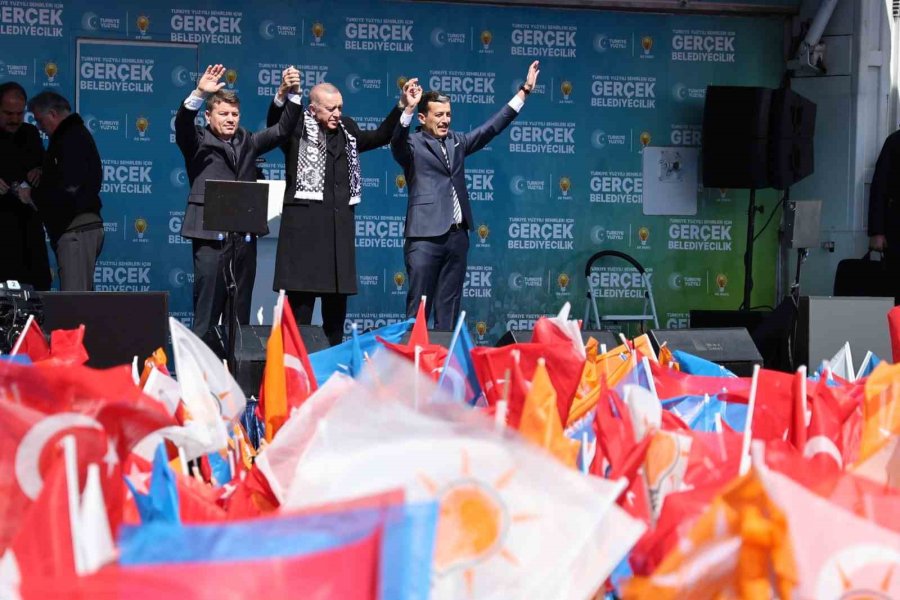 Cumhurbaşkanı Erdoğan: "büyümede, Milli Gelirde, İhracatta, Savunma Sanayinde Tarihimizin En İyi Seviyelerini Gördük"