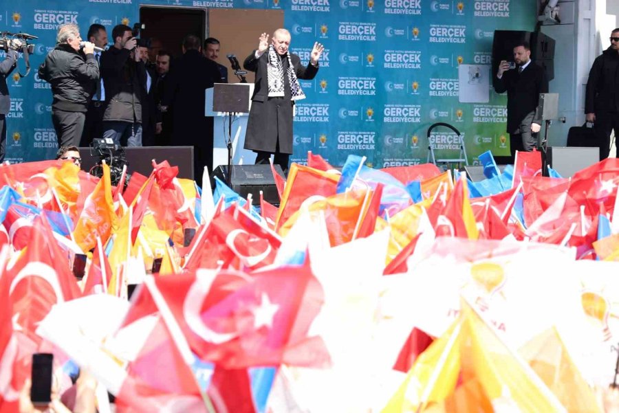 Cumhurbaşkanı Erdoğan: "büyümede, Milli Gelirde, İhracatta, Savunma Sanayinde Tarihimizin En İyi Seviyelerini Gördük"