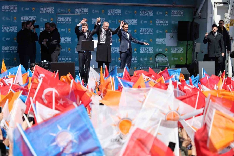 Cumhurbaşkanı Erdoğan: "büyümede, Milli Gelirde, İhracatta, Savunma Sanayinde Tarihimizin En İyi Seviyelerini Gördük"