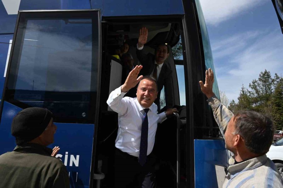 Başkan Böcek: “elmalı Her Alanda Marka Olacak”