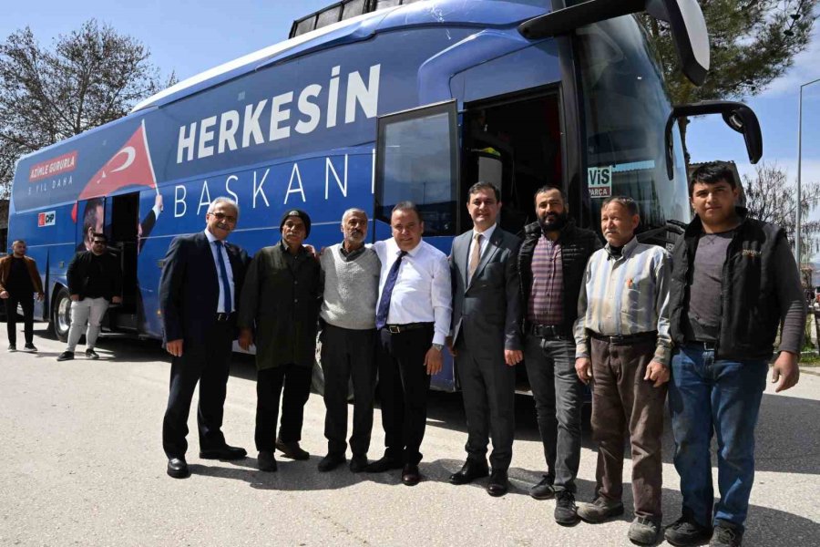 Başkan Böcek: “elmalı Her Alanda Marka Olacak”