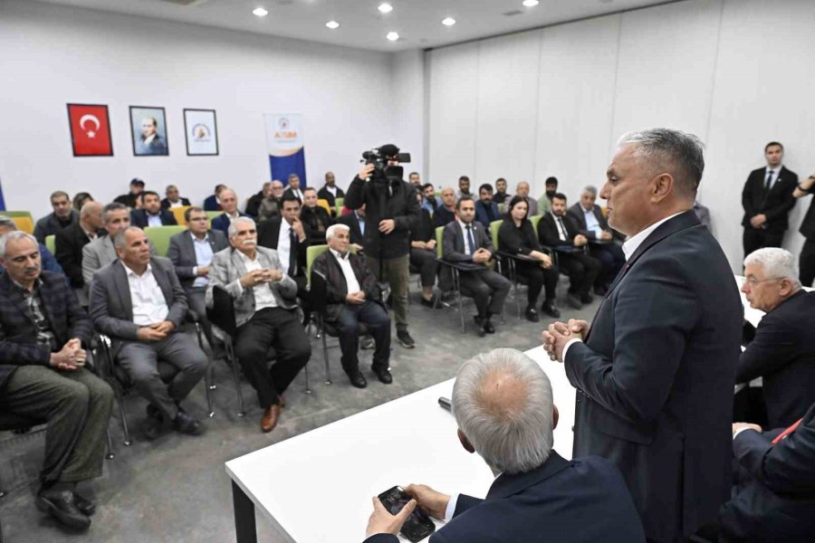 Ümit Uysal: "muratpaşa’da Kardeşlik Ve Paylaşma Var"