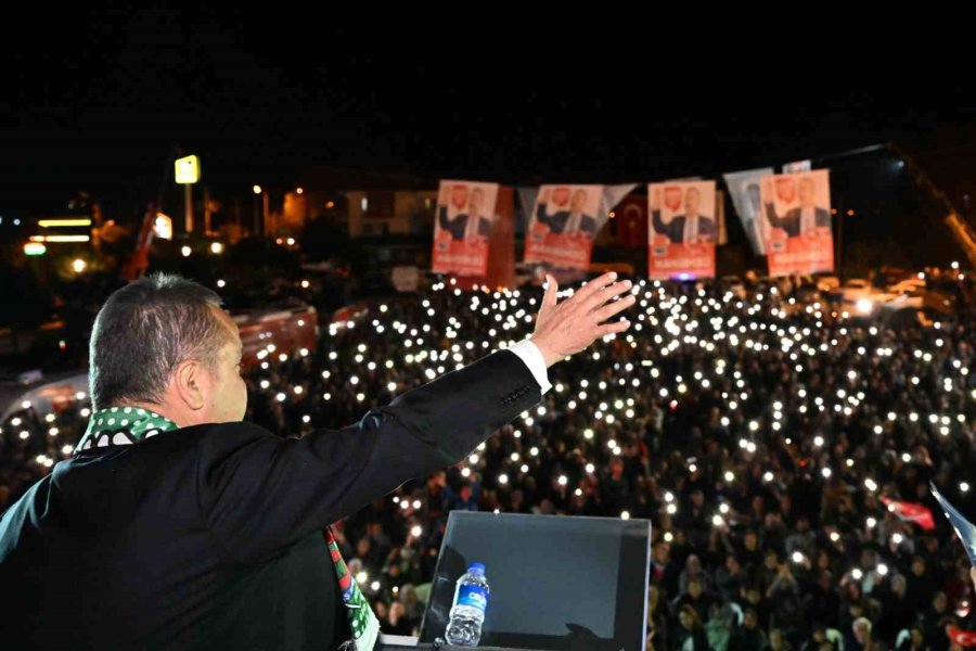 Başkan Böcek: “oy Versin Vermesin Kimseyi Ayrım Yapmadan Yolumuza Devam Edeceğiz”