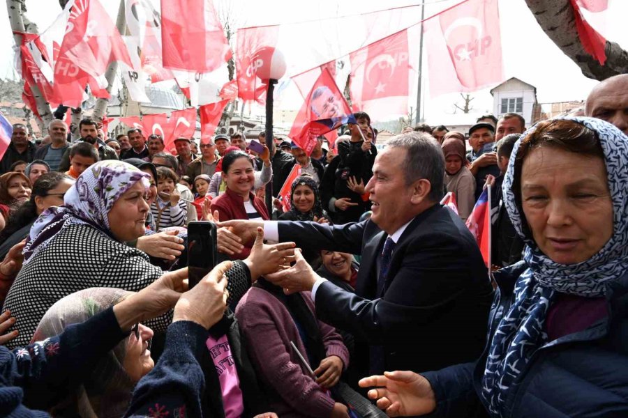 Başkan Böcek: “oy Versin Vermesin Kimseyi Ayrım Yapmadan Yolumuza Devam Edeceğiz”