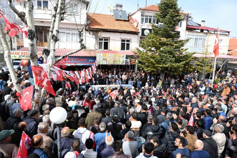 Başkan Böcek: “oy Versin Vermesin Kimseyi Ayrım Yapmadan Yolumuza Devam Edeceğiz”