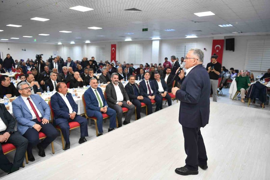 Başkan Büyükkılıç: “biz Birlikte Bir Anlam İfade Ederiz”