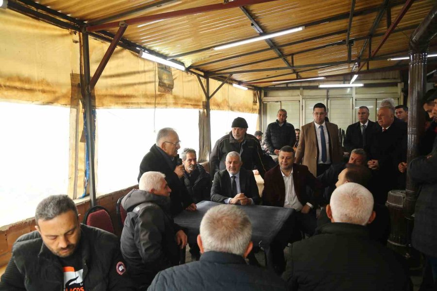 Büyükkılılç; Nakliyeciler Sitesi Esnafına Yeni Projesi "lojistik Merkezini" Anlattı