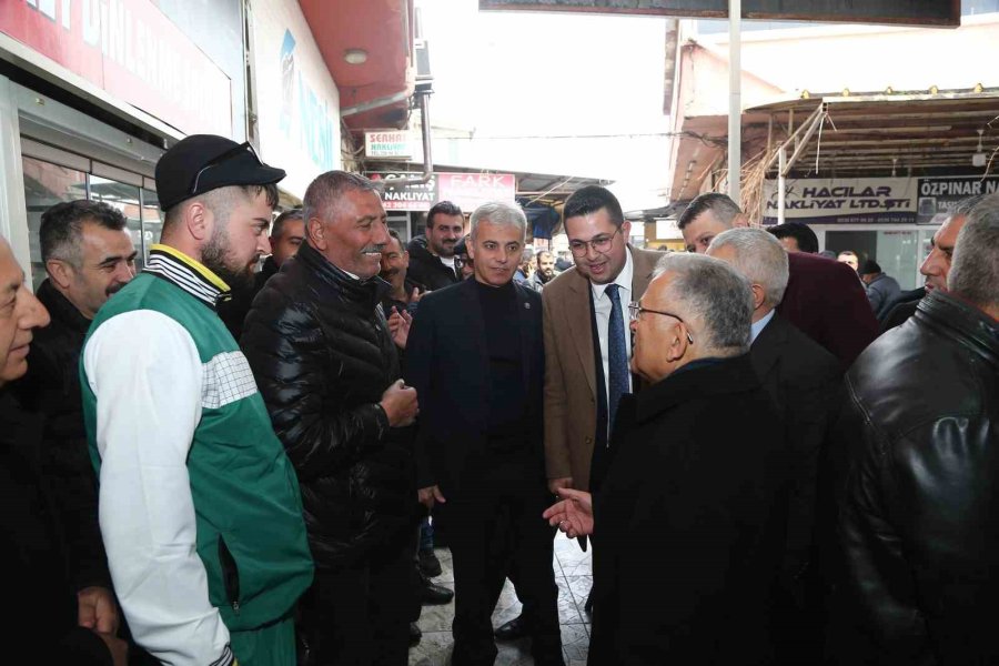 Büyükkılılç; Nakliyeciler Sitesi Esnafına Yeni Projesi "lojistik Merkezini" Anlattı