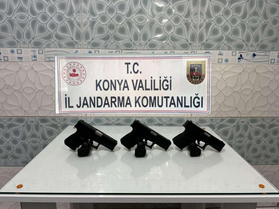 Konya’da Silah Kaçakçılarına Operasyon: 4 Gözaltı