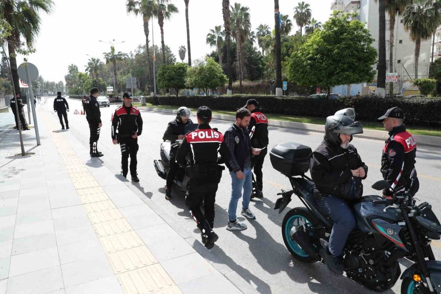 Mersin’de Motosiklet Hırsızlığına Karşı Uygulama