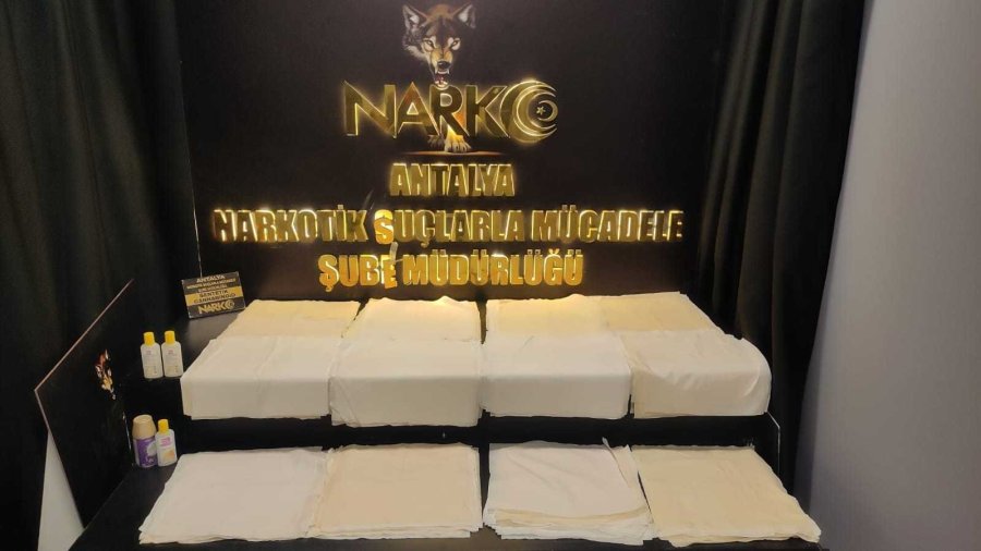 Antalya’da Dev Uyuşturucu Operasyonu: 1,5 Milyon Kullanımlık A4 Ele Geçirildi