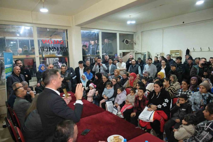 Başkan Yüzügüllü’nün Seçim Çalışmaları