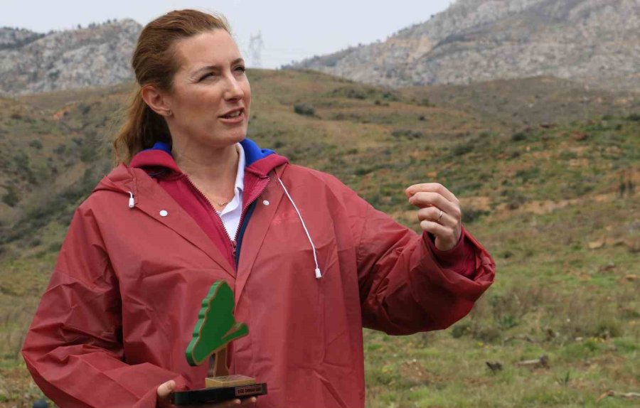 Yanan Alana Qnb Sigorta 10 Bin Fidanla Orman Kurdu