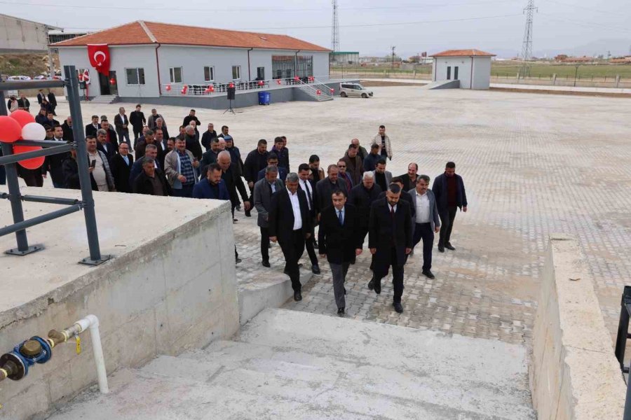 Karaman’da Yeni Hayvan Pazarı Hizmete Açıldı