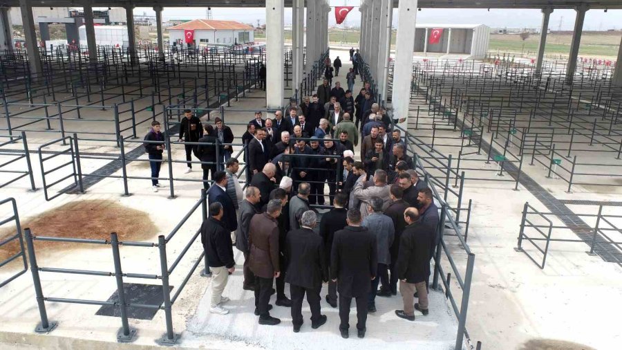 Karaman’da Yeni Hayvan Pazarı Hizmete Açıldı