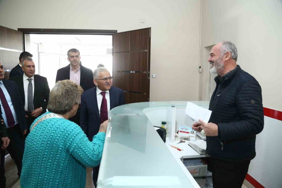 Büyükkılıç’tan Erciyes Feneri Derneği Marketine Ziyaret