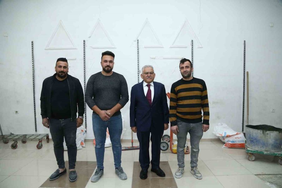 Büyükkılıç’tan Erciyes Feneri Derneği Marketine Ziyaret