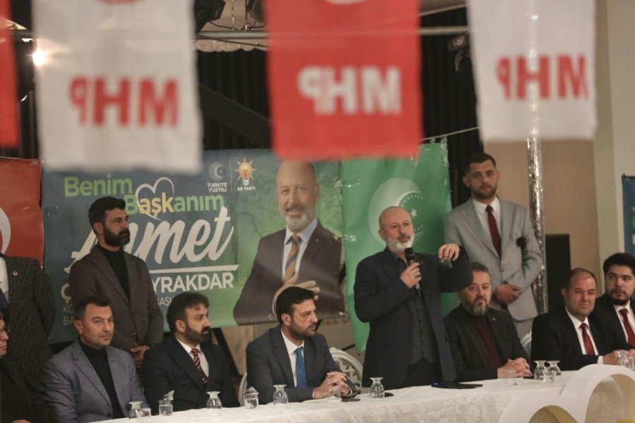 Başkan Çolakbayrakdar Erkilet Sakinleriyle Buluştu