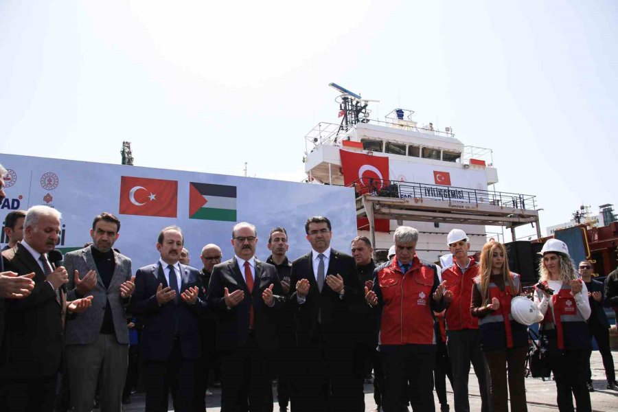 8. "iyilik Gemisi" Gazze’ye Uğurlandı