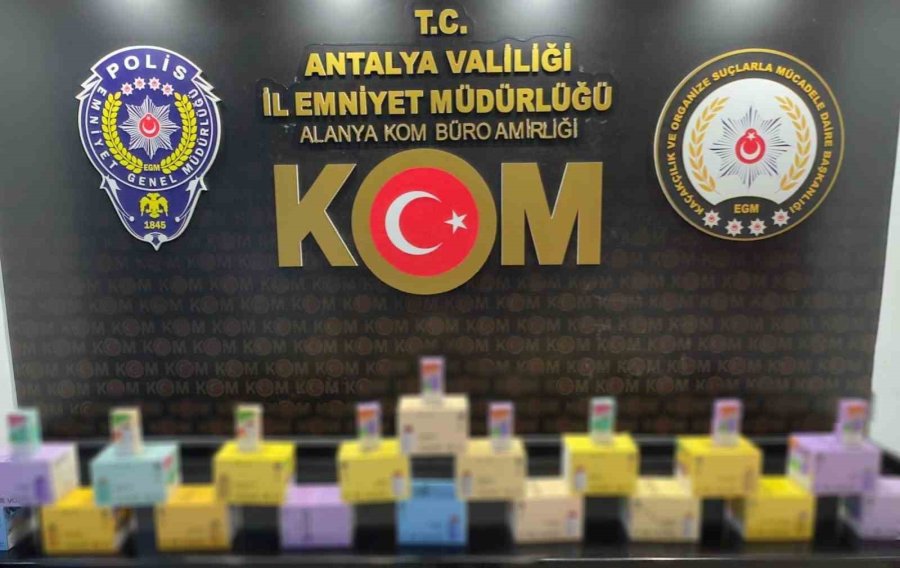 Antalya’da 4 İlçede Kaçakçılık Operasyonu