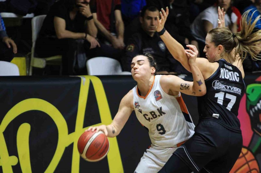 Ing Kadınlar Basketbol Süper Ligi: Çbk Mersin: 91 - Beşiktaş Boa: 64