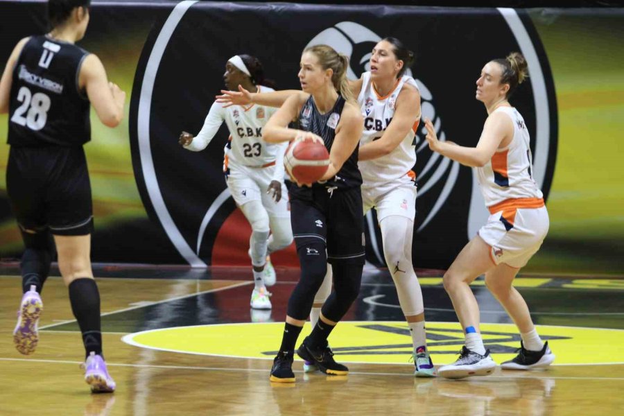 Ing Kadınlar Basketbol Süper Ligi: Çbk Mersin: 91 - Beşiktaş Boa: 64