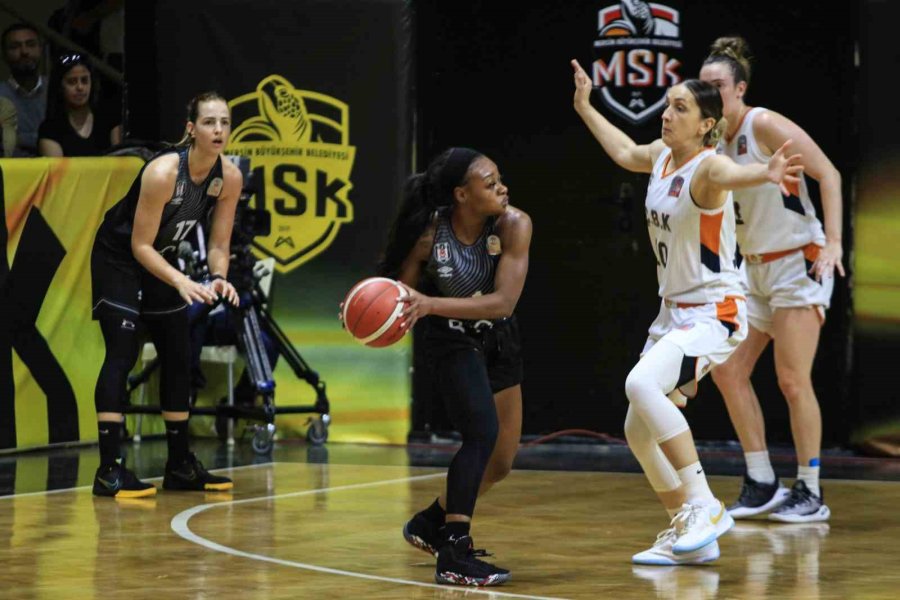Ing Kadınlar Basketbol Süper Ligi: Çbk Mersin: 91 - Beşiktaş Boa: 64