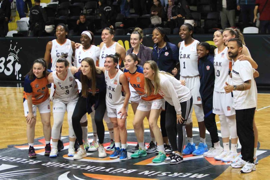 Ing Kadınlar Basketbol Süper Ligi: Çbk Mersin: 91 - Beşiktaş Boa: 64