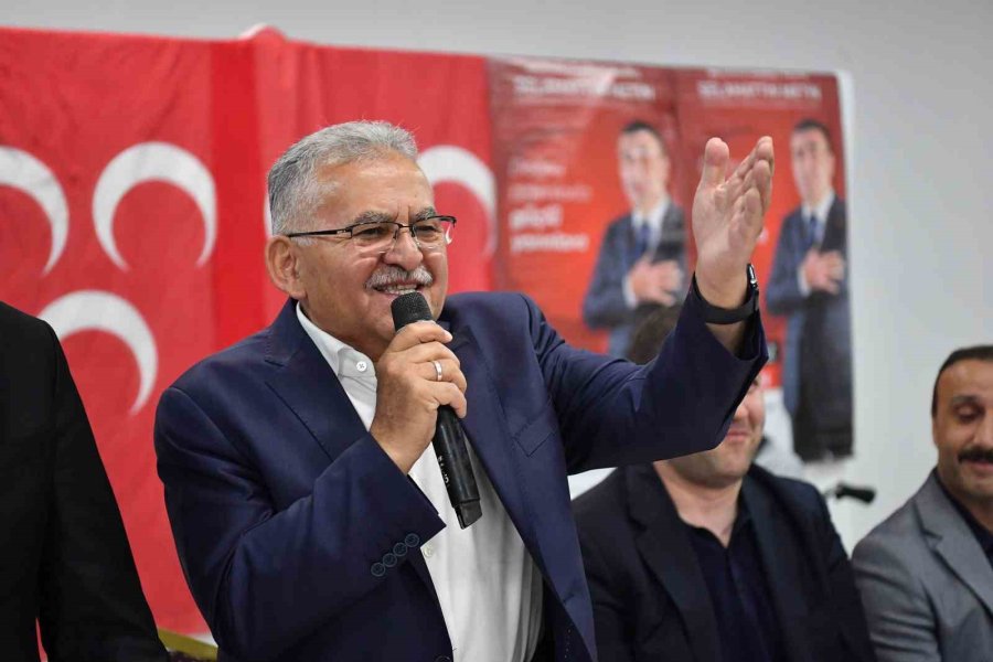 Bünyan’da İftar Yapan Büyükkılıç: "yine 17-0 Olarak Kayserimize Hizmet Edeceğiz"