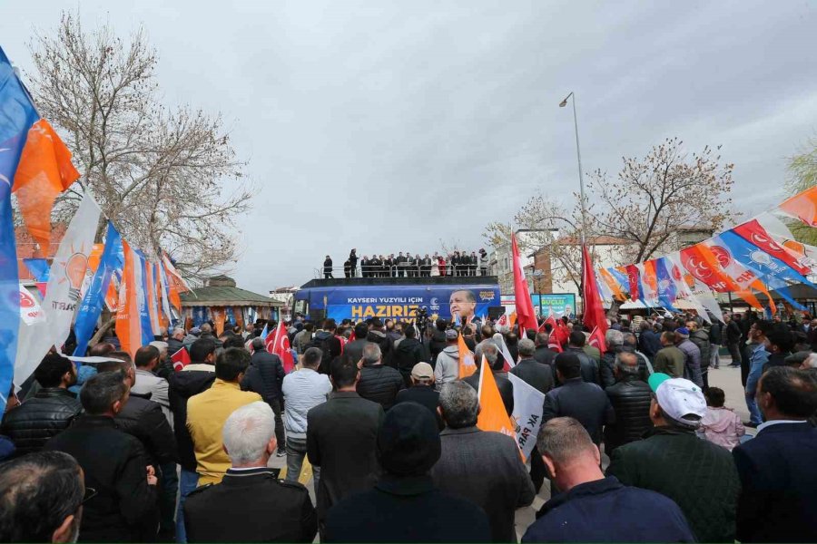 Yeşilhisarlılar, Başkan Büyükkılıç’ı Bağrına Bastı