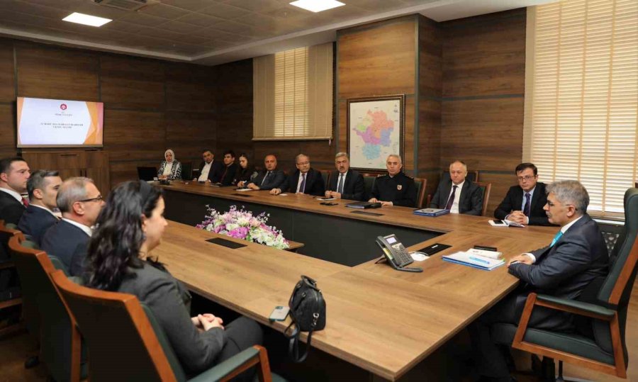 Niğde’de Seçim Güvenliği Toplantısı Yapıldı