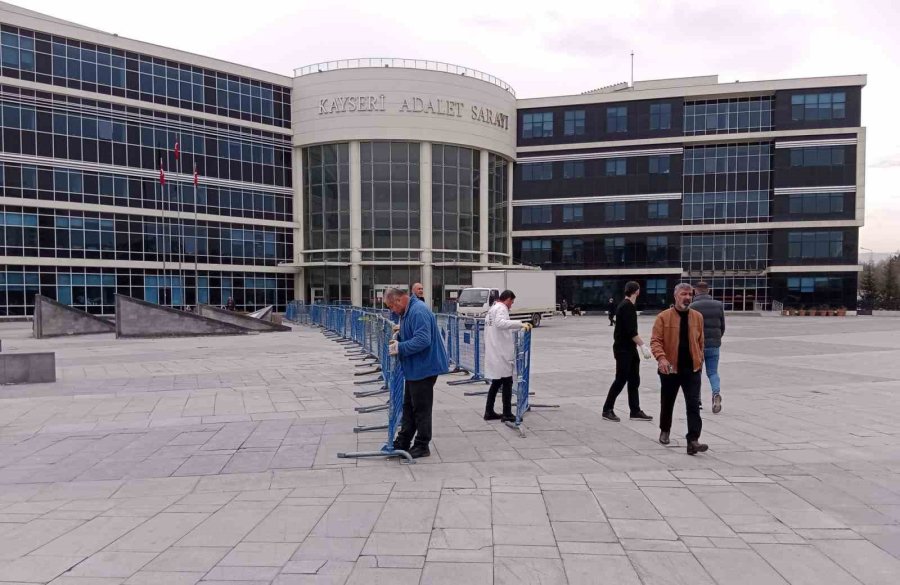 Kayseri Adliyesi Seçimler İçin Hazırlandı