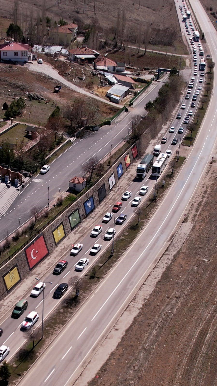 Pınarbaşı’nda Cumhur İttifakından Tarihi Konvoy