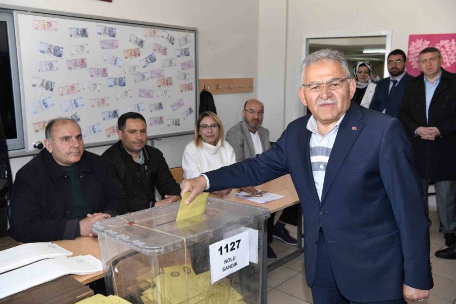 Başkan Büyükkılıç: “vatandaşlık Görevimizi Yerine Getirip, Sandığa Gidelim”