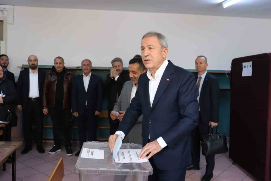 Hulusi Akar: “sandıktan Çıkan Karara Herkes Saygı Duyacak”