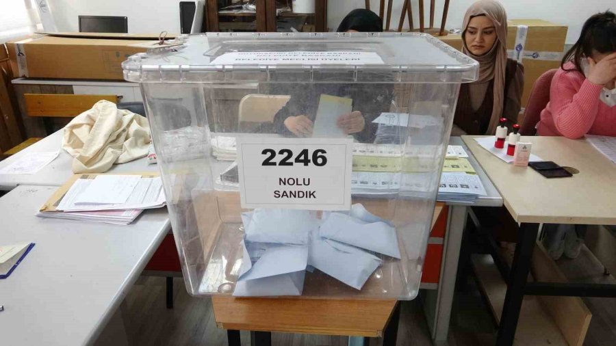 Kayseri’de Oy Kullanma İşlemi Başladı