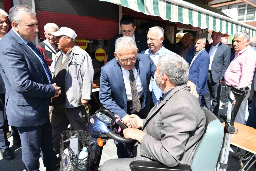 Esnaf Ve Vatandaşlardan Başkan Büyükkılıç’a "hayırlı Olsun" Tebrikleri