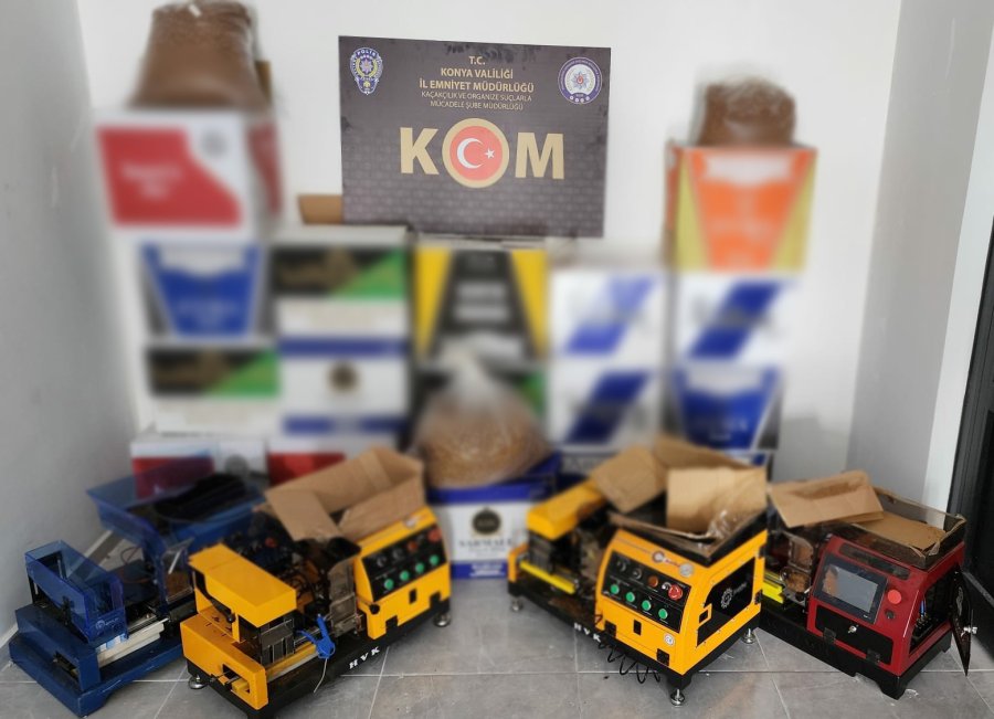 Konya’da Kaçakçılık Operasyonu: 14 Gözaltı
