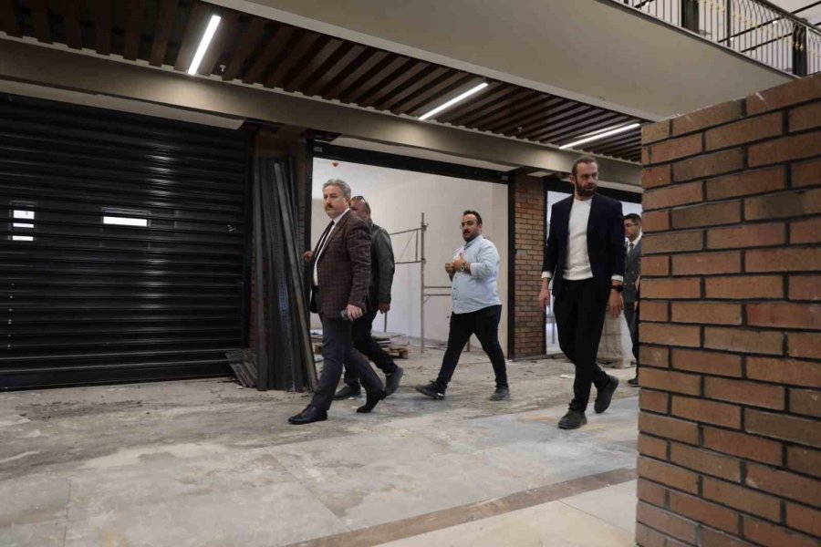 Kendine Has Mimarisi İle ‘çarşı Melikgazi’ Yakında Kapılarını Aralayacak