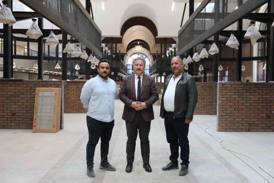 Kendine Has Mimarisi İle ‘çarşı Melikgazi’ Yakında Kapılarını Aralayacak