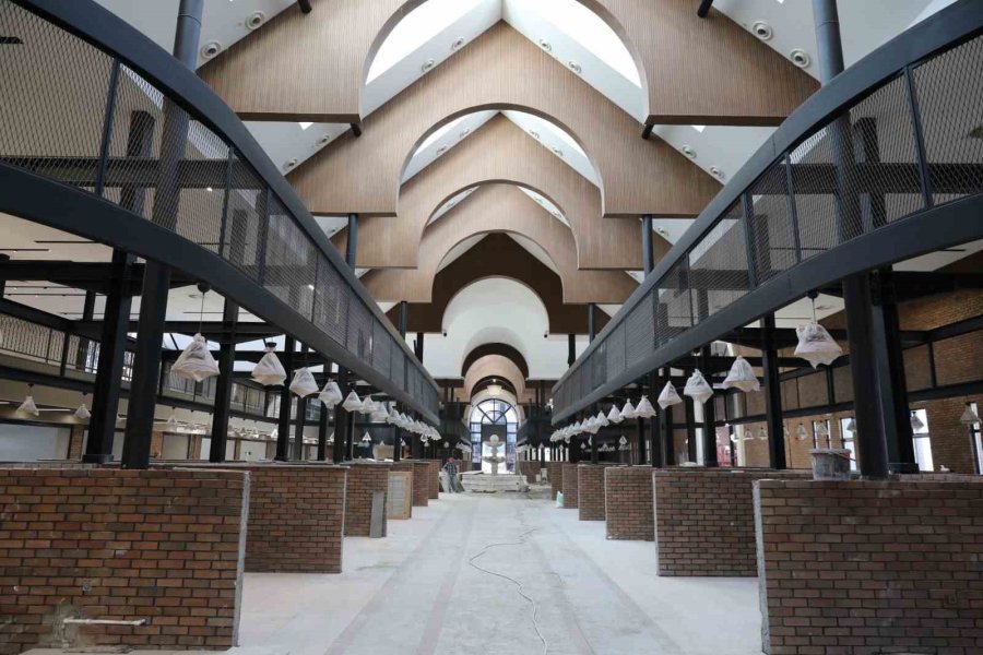 Kendine Has Mimarisi İle ‘çarşı Melikgazi’ Yakında Kapılarını Aralayacak