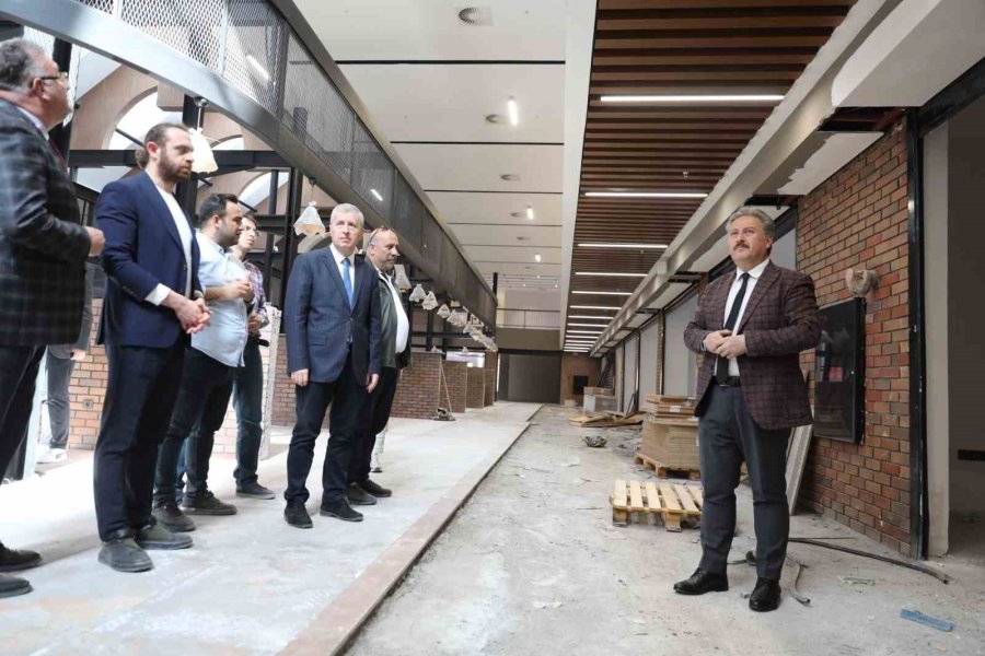 Kendine Has Mimarisi İle ‘çarşı Melikgazi’ Yakında Kapılarını Aralayacak