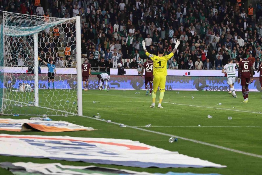 Trendyol Süper Lig: Konyaspor: 1 - Trabzonspor: 3 (maç Sonucu)