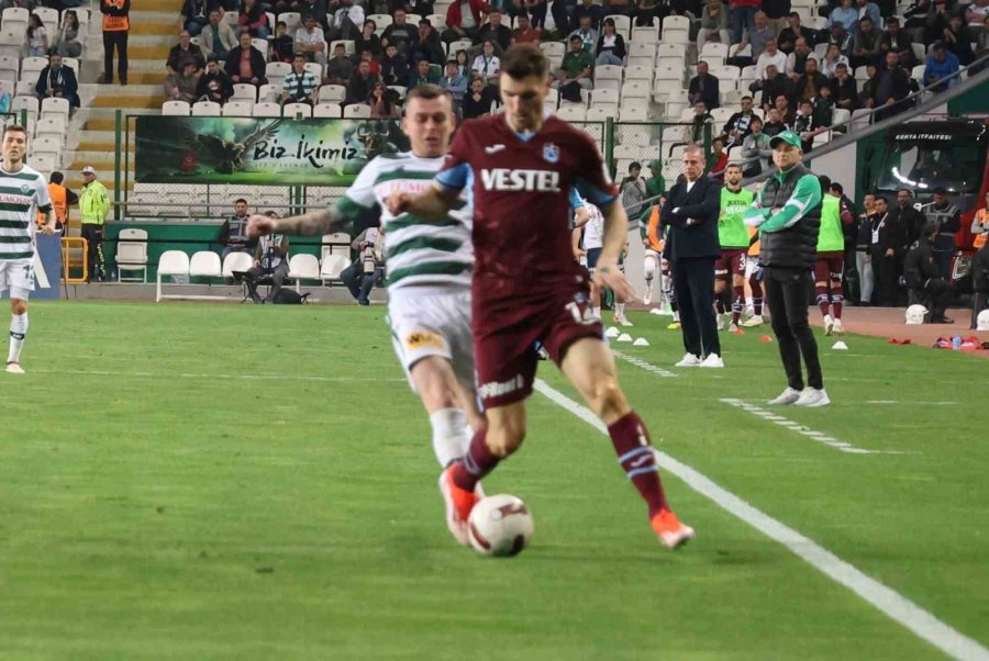 Trendyol Süper Lig: Konyaspor: 1 - Trabzonspor: 3 (maç Sonucu)