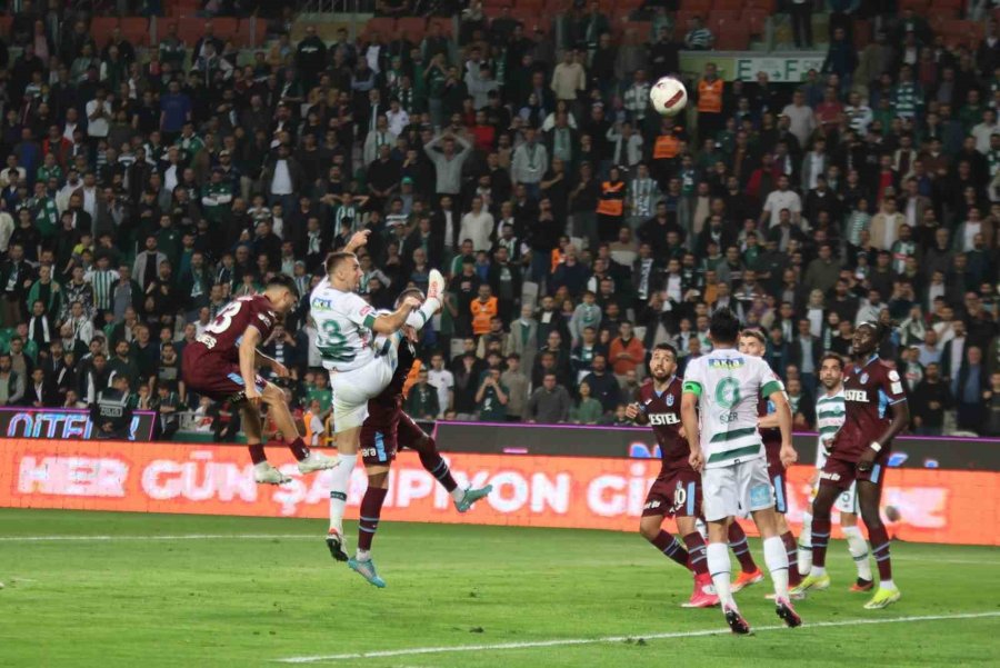 Trendyol Süper Lig: Konyaspor: 1 - Trabzonspor: 3 (maç Sonucu)