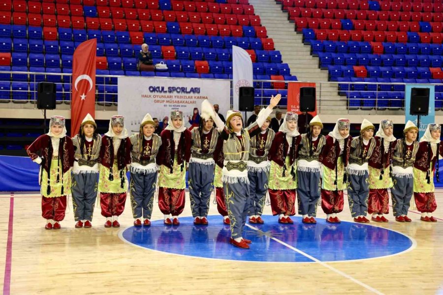 Okul Sporları Halk Oyunları Yıldızlar Karma Müsabakaları Sona Erdi