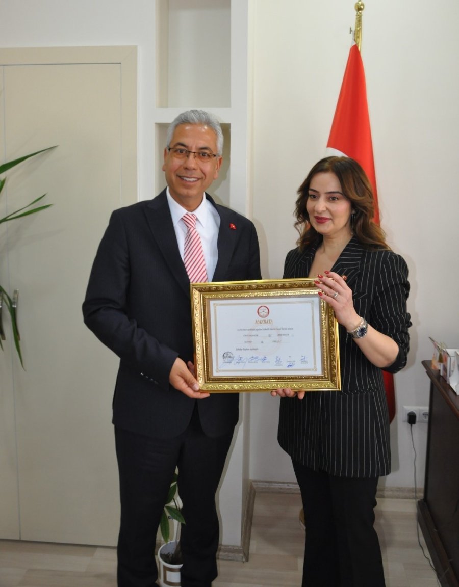 Ereğli Belediye Başkanı Akpınar Mazbatasını Aldı, Görevine Başladı